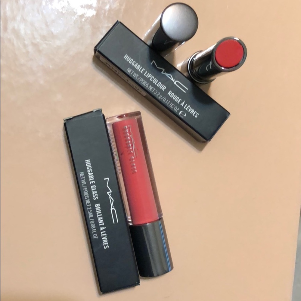 MAC lipstick and lipgloss